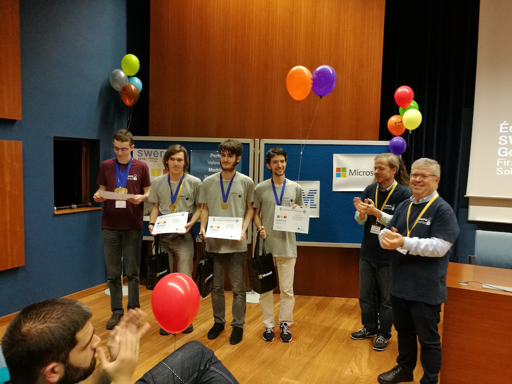 Ulm wins SWERC 2016